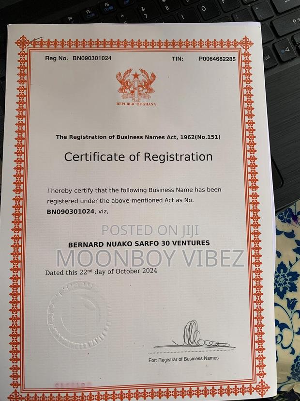 Business Certificate · Photo 2