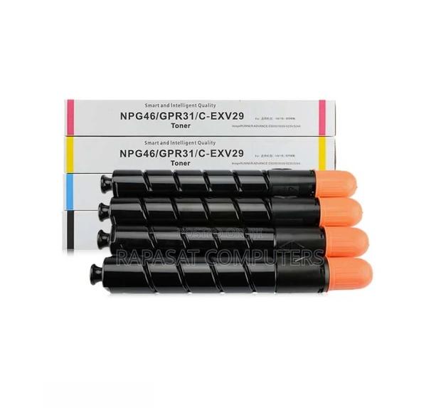CMYK Canon Compatib EXV-29 Toner All Colors - ₵600 Per Color · Photo 2
