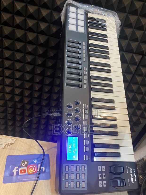 Worlde Panda 49key 4octave Studio Midi Keyboard Controller · Photo 3