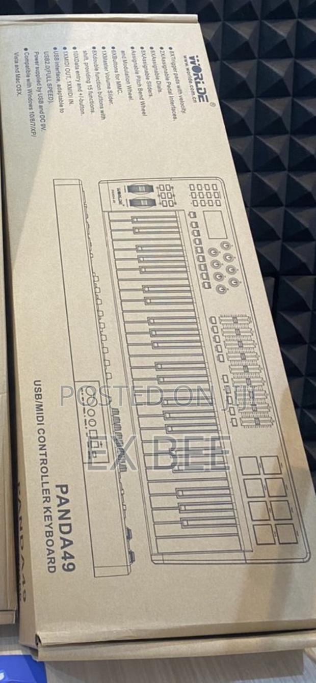 Worlde Panda 49key 4octave Studio Midi Keyboard Controller · Photo 4
