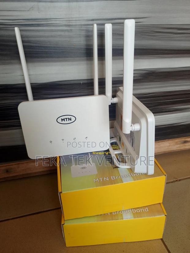 All Network 4g MTN Router + 5000mah Ups photo 4