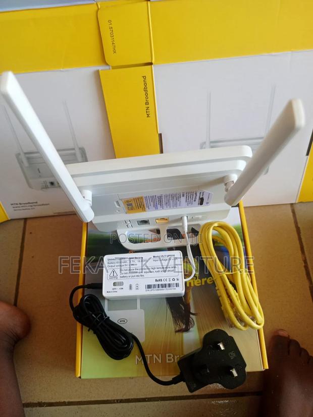 MTN 4g Turbo Router (Support Voda,At,Mtn) + Powerbank photo 2