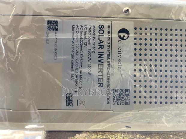 12v 1500watts Felicity Hybrid Inverters photo 2