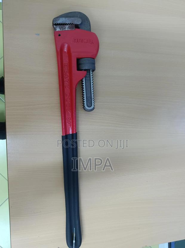 24" Heavy Duty Pipe Wrench-brand: BROQ