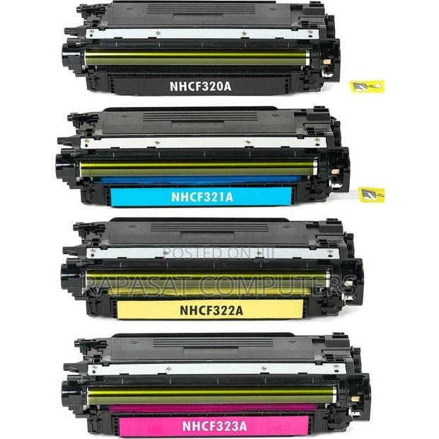 CMYK 653A HP Compatible Toner All Colors - ₵900 Per Color · Photo 2