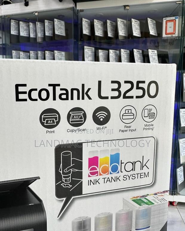 Epson Ecotank L3250 A4 Wi-Fi All-in-One Ink Tank Printer Ink photo 3