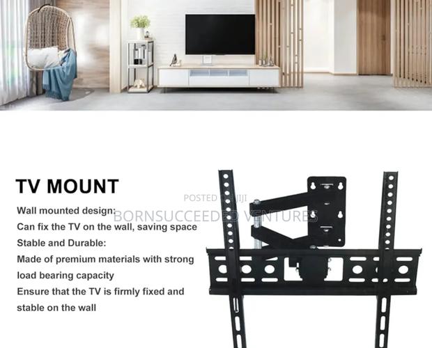 Rotatable Telescopic Tv Wall Stand With Iron Mount Bracket · Photo 3