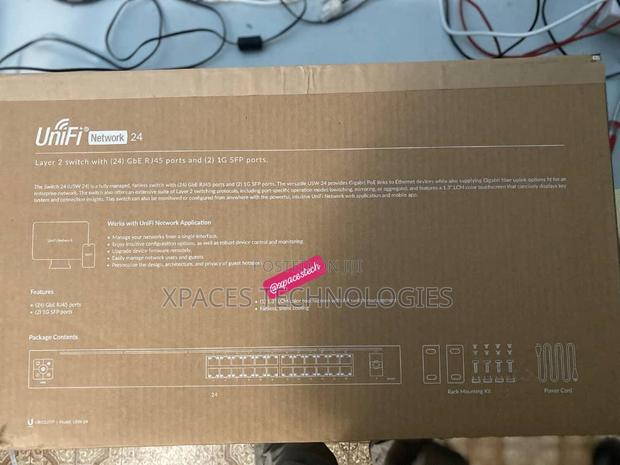 Ubiquiti Unifi Usw 24port Poe+ Layer2 Gigabit Managed Switch · Photo 4