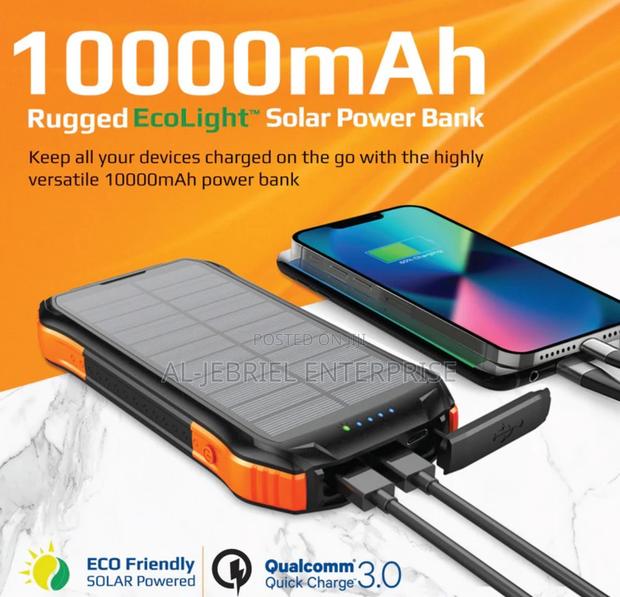SOLAR TANK-10PDQI PROMATE 10000mah Powerbank With 18w USB-C · Photo 4