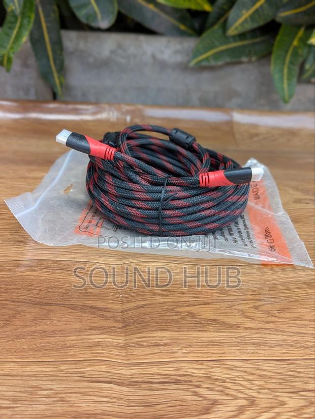 15m High Quality HDMI Cable - Black/Red · Photo 4