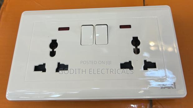13A Multi Double Socket