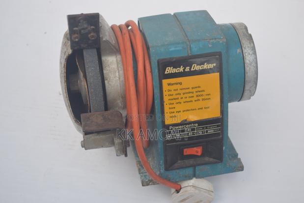 Home Used Black and Decker Power Centre Bench Grind photo 3