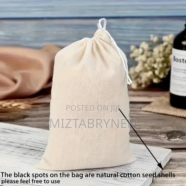 Re-Usable Cotton Cheese Cloth Bag - 30x20cm photo 3