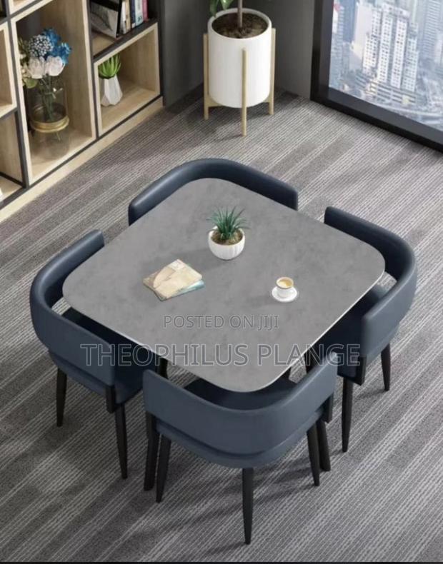 4 Seater Unique Design Dining Table Set · Photo 2