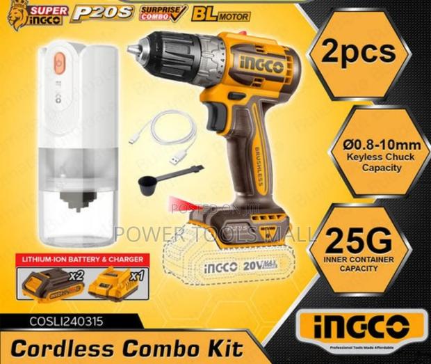Cordless Drill With Free Coffee Grinder COSLI24315 · Photo 4
