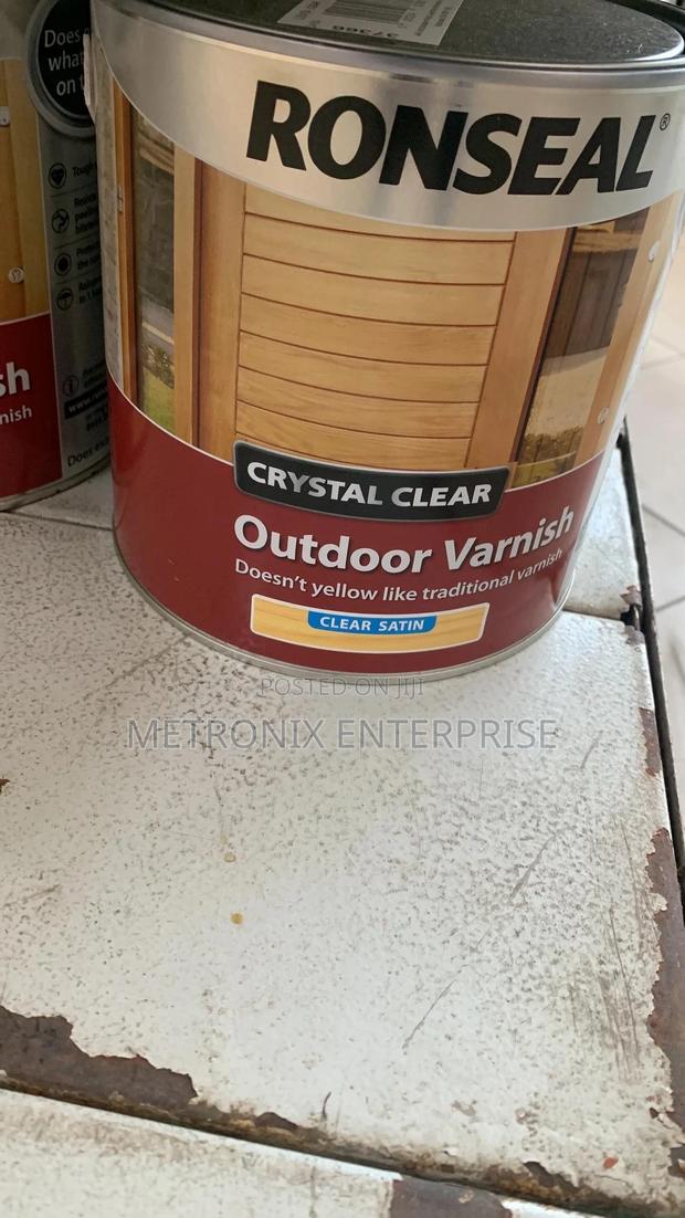 Wood Outdoor Varnish,Ronseal 2.5l · Photo 4