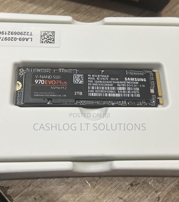 2tb Samsung 970 Evo PLUS SSD photo 2