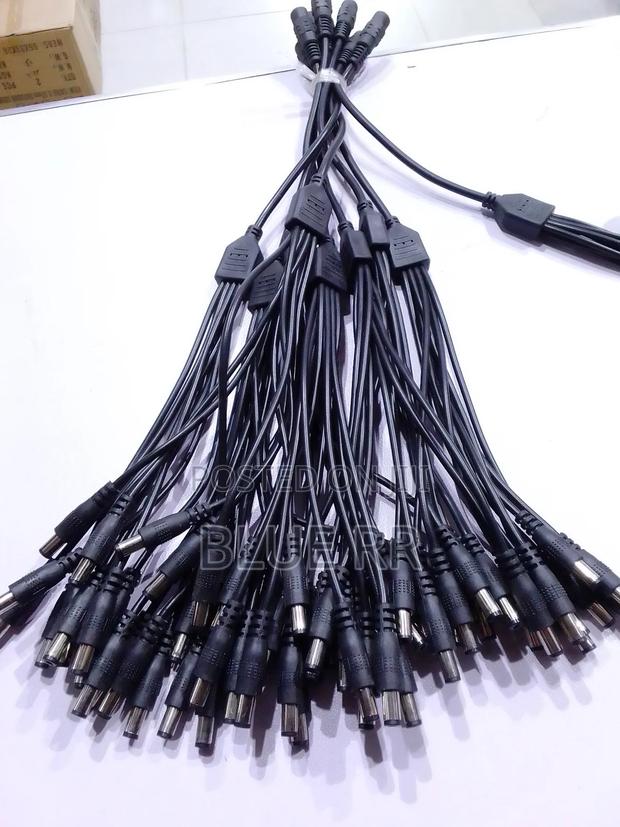 8-Way Power Splitter Cable for CCTV Camera