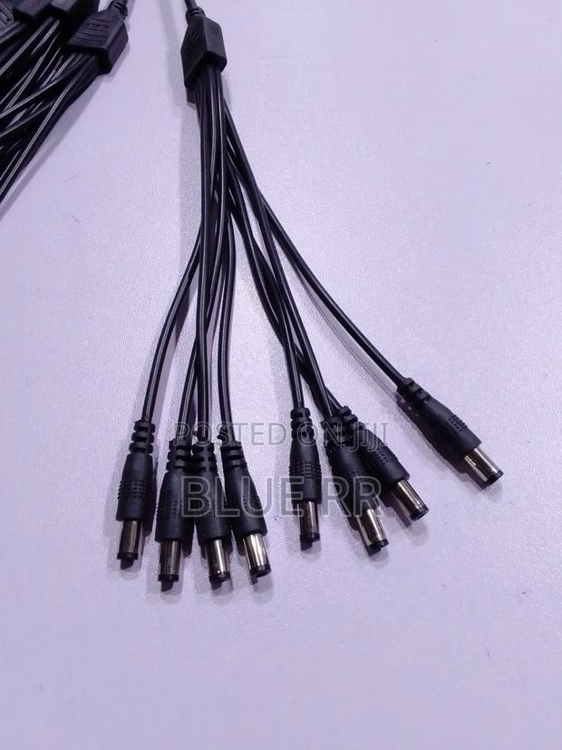 8-Way Power Splitter Cable for CCTV Camera photo 2