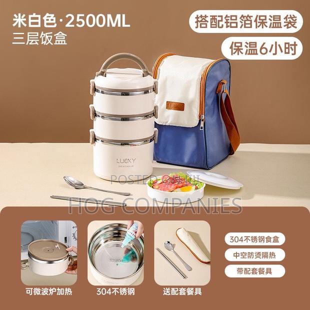 Insulated Lunch Bag With Stainless Steel Bowls · Photo 3