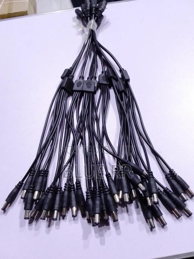 4- Way Power Splitter Cable for CCTV Camera