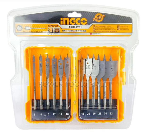 22pcs Flat Wood Drill Bits Set AKDL1201 · Photo 4