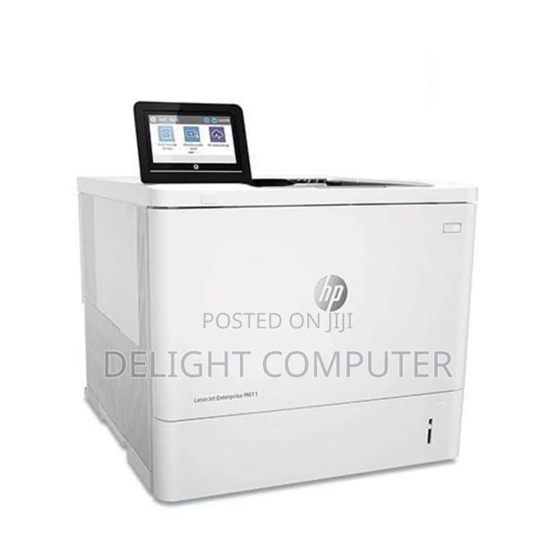 Hp Enterprise M611dn Duplex Black and White Printer · Photo 2