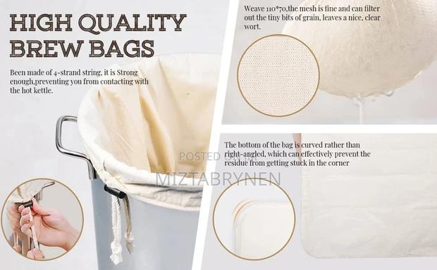 Re-Usable Cotton Cheese Cloth Bag - 50x40cm photo 3