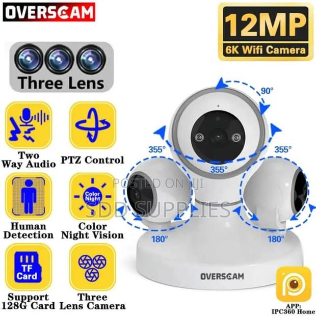 3 Lenses Smart Wifi Security Cameras 12mp Wholesale · Photo 2