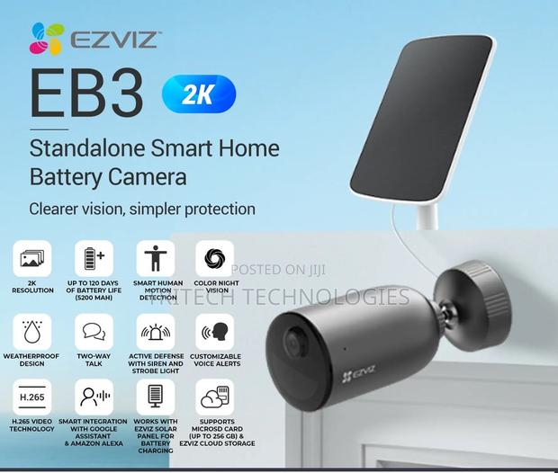 Ezviz Eb3 Standalone Smart Home Battery Camera Outdoor · Photo 4