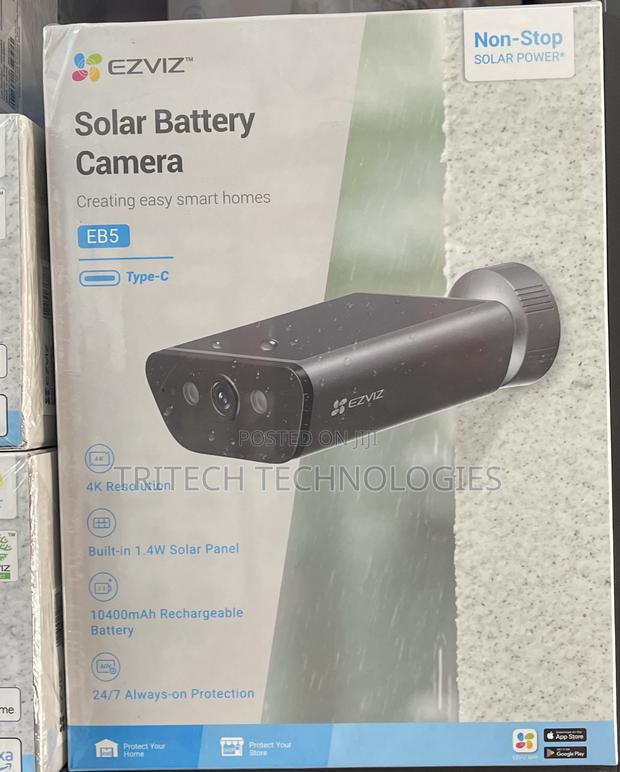 EZVIZ EB5 8MP Outdoor Wifi Smart Solar Camera · Photo 4