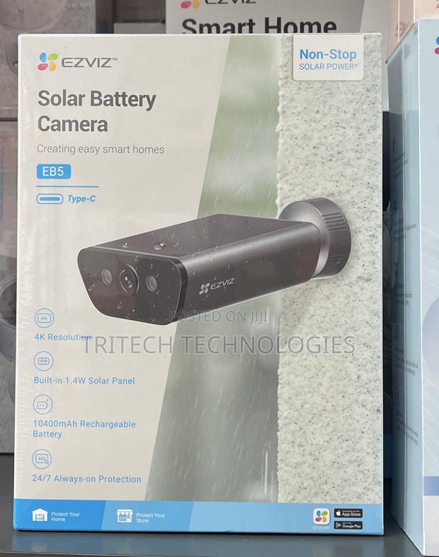 EZVIZ EB5 8MP Outdoor Wifi Smart Solar Camera · Photo 3