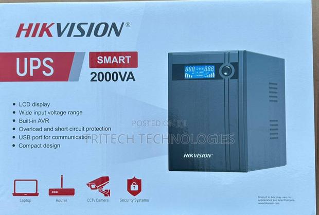 Hikvision Ups 2000va (2kva) LCD Display Built-in Avr · Photo 4