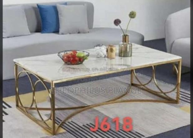 Mable and Gold Center Table , Living Room Table · Photo 1