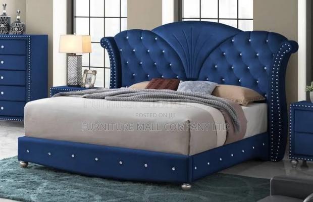 Orthopedic King Size Bed With Mattress.Free Delivery