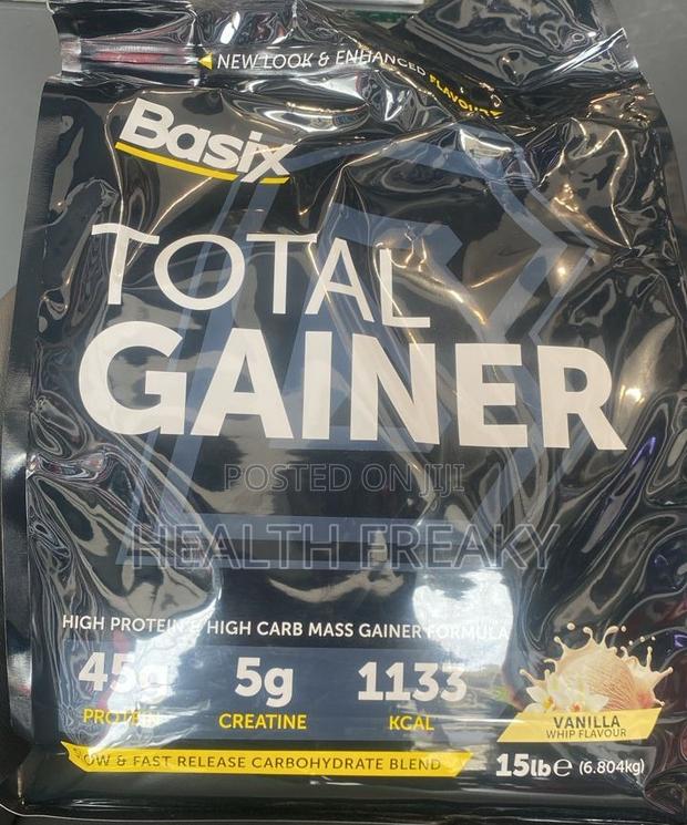 Protein Basix Total Gainer Protein Weight Gainer Muscle Builder · Photo 4