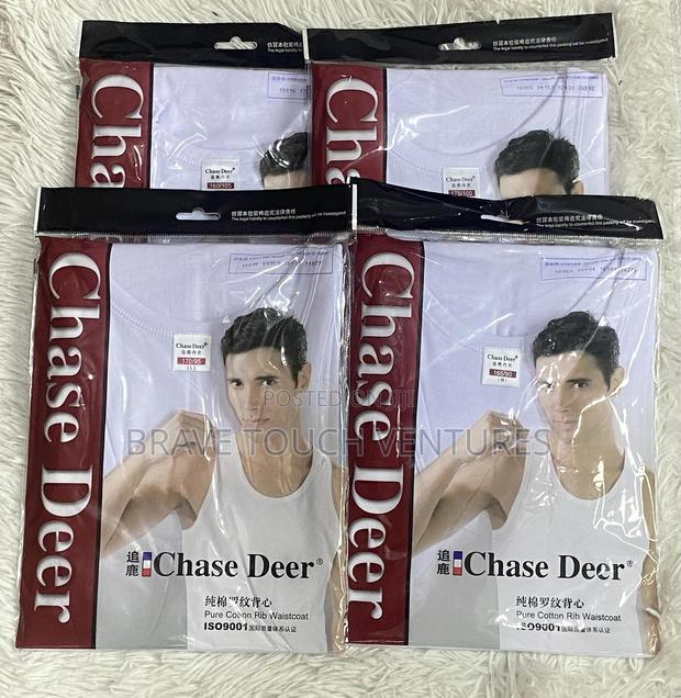 Chase Deer Pure Cotton Singlet