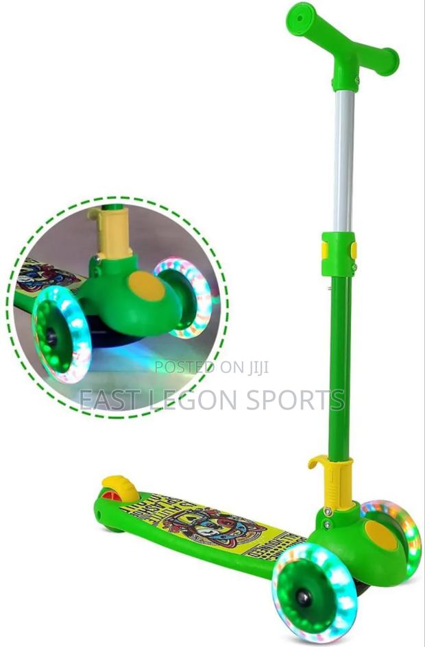 Scooter Light Led Kids Bike 3 Wheeler Under 8 Years photo 2