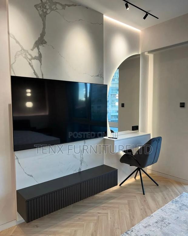 Bedroom Tv Unit With Mirror · Photo 1