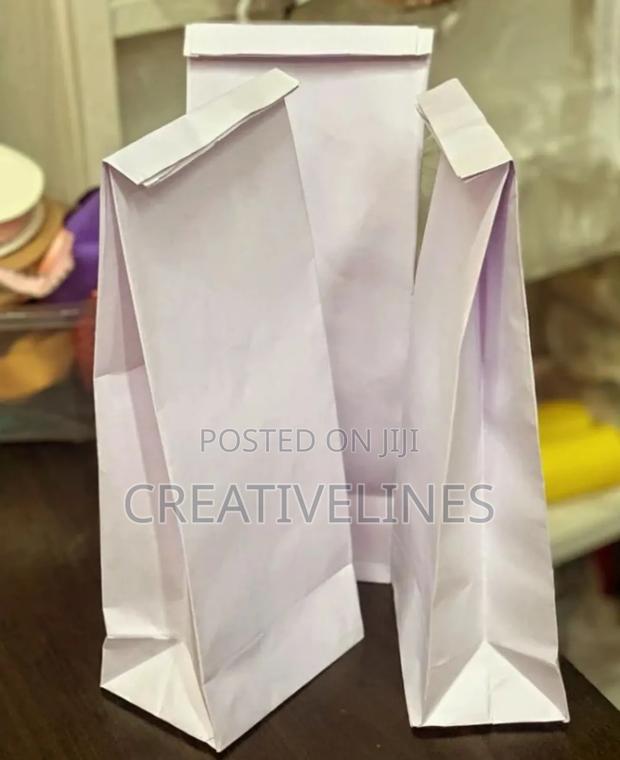White and Brown Food Envelopes