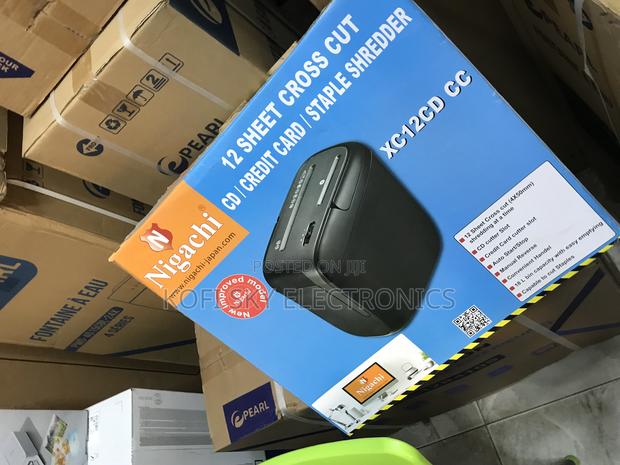Shop Design Nigachi Paper Shredder 12sheet Cross Cut
