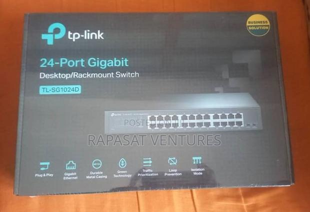 Tp-Link 24-Port Gigabit Ethernet Unmanaged Switch · Photo 4