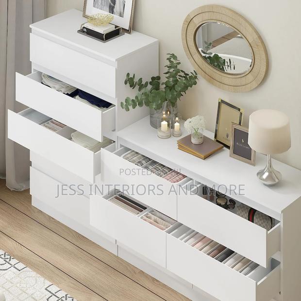 Bedroom Dresser (White) 11 Drawers · Photo 2