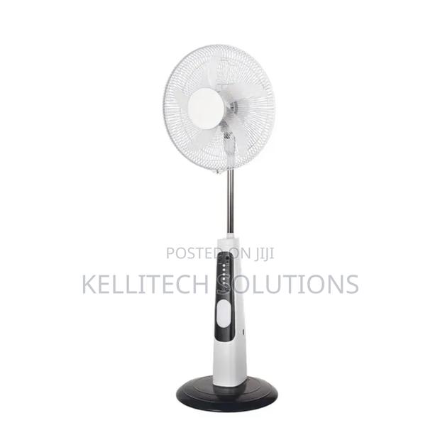 32hours 9-Speed Rechargeable Solar Fan With Gifts