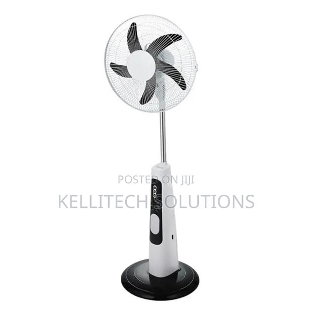 Solar Battery Powered Standing Fan With Gifts. 12-32hours