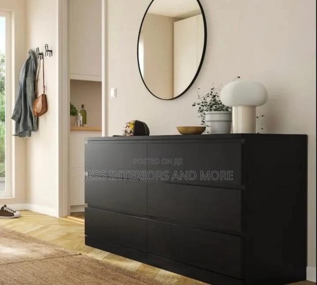 Dresser 6 Drawer (Black) · Photo 2