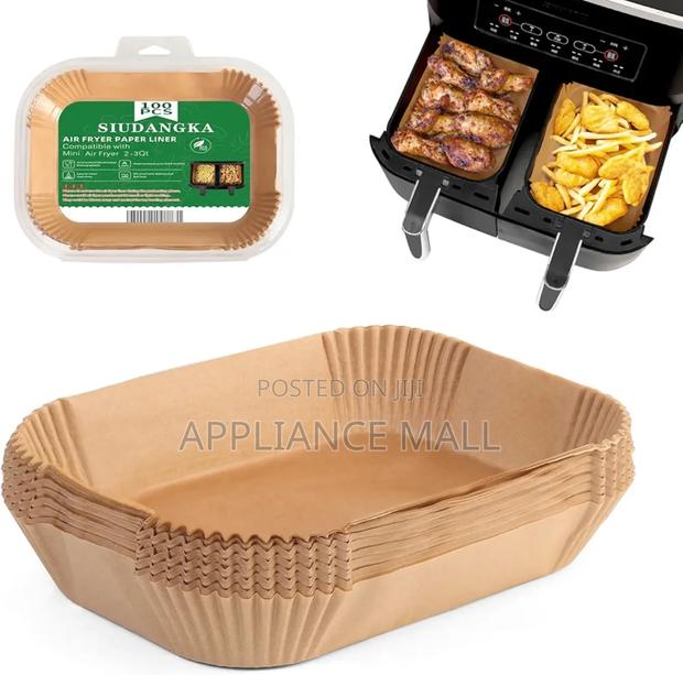 Air Fryer Liner/ Parchment Paper Dual Air Fryer 100pcs