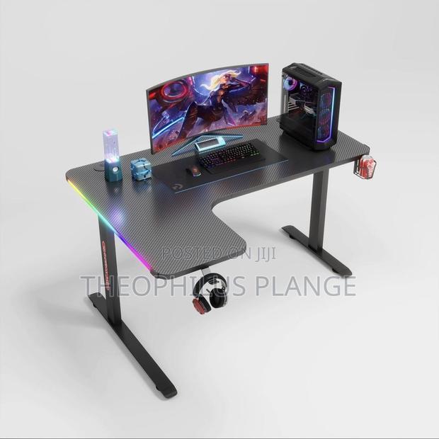 Custom L Shaped Gaming Table, Computer Desk , Office Desk. · Photo 2