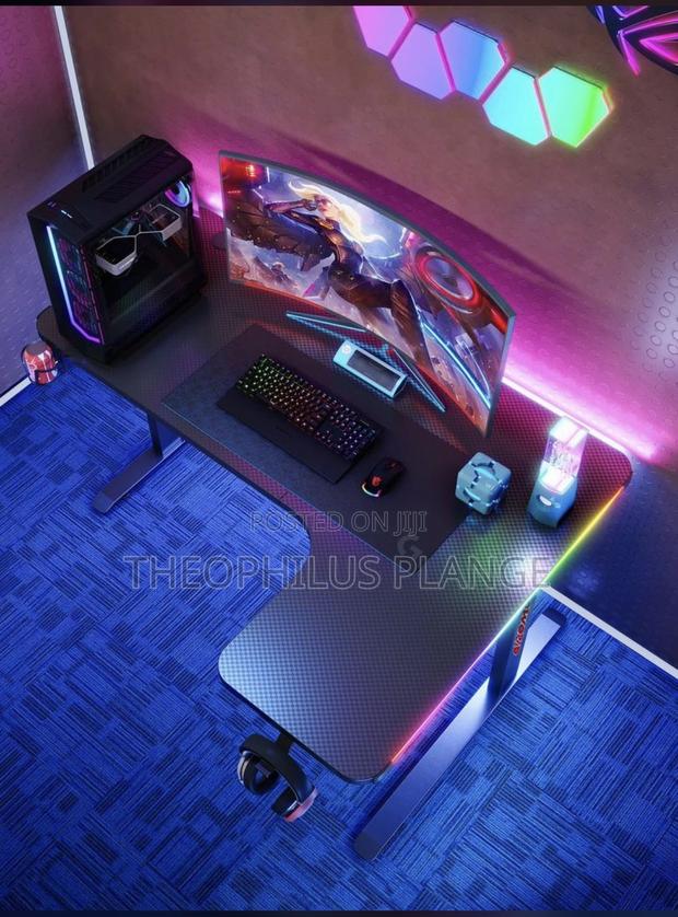 Custom L Shaped Gaming Table, Computer Desk , Office Desk. · Photo 1
