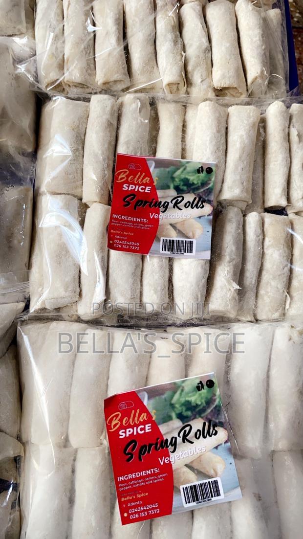 Delicious Ready to Fry Spring Rolls and Samosa · Photo 4